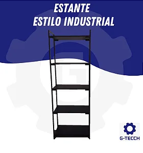 Estante Estilo Industrial